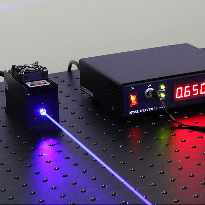 467nm 2500mW Azul Fuente láser Diode Laser With Power Supply